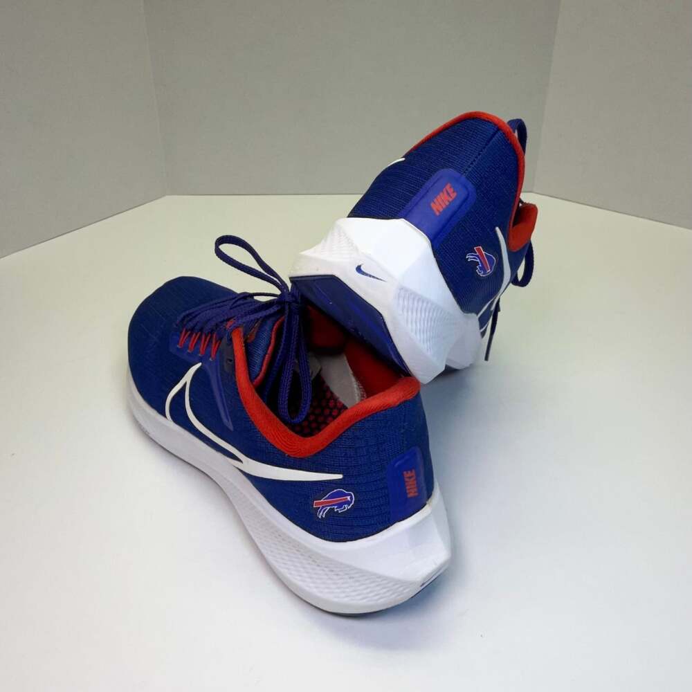 Nike Air Zoom Pegasus 39 Buffalo Bills NFL Sneakers Men’s 9.5 - Picture 9 of 14